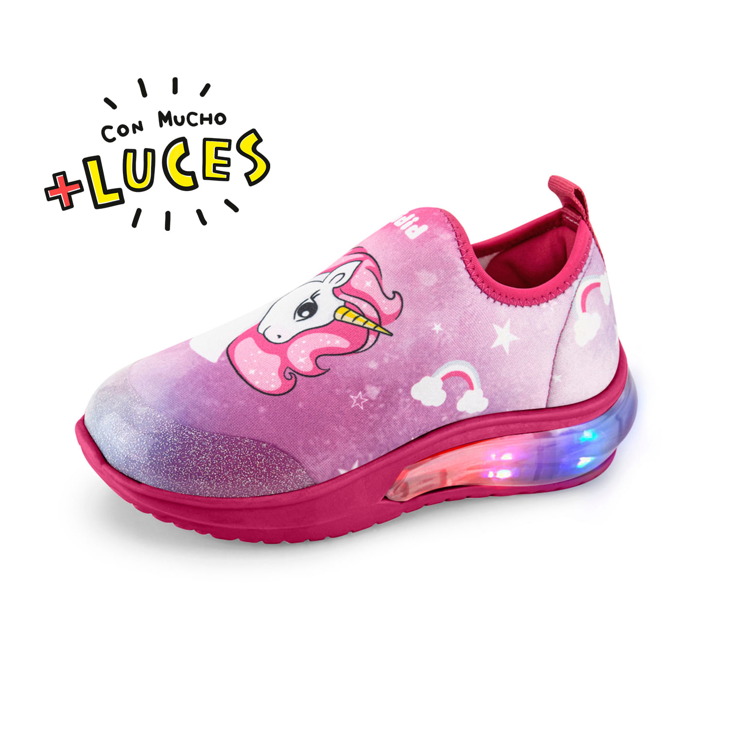 Zapatos deportivos para niña, zapatillas de unicornio para niños